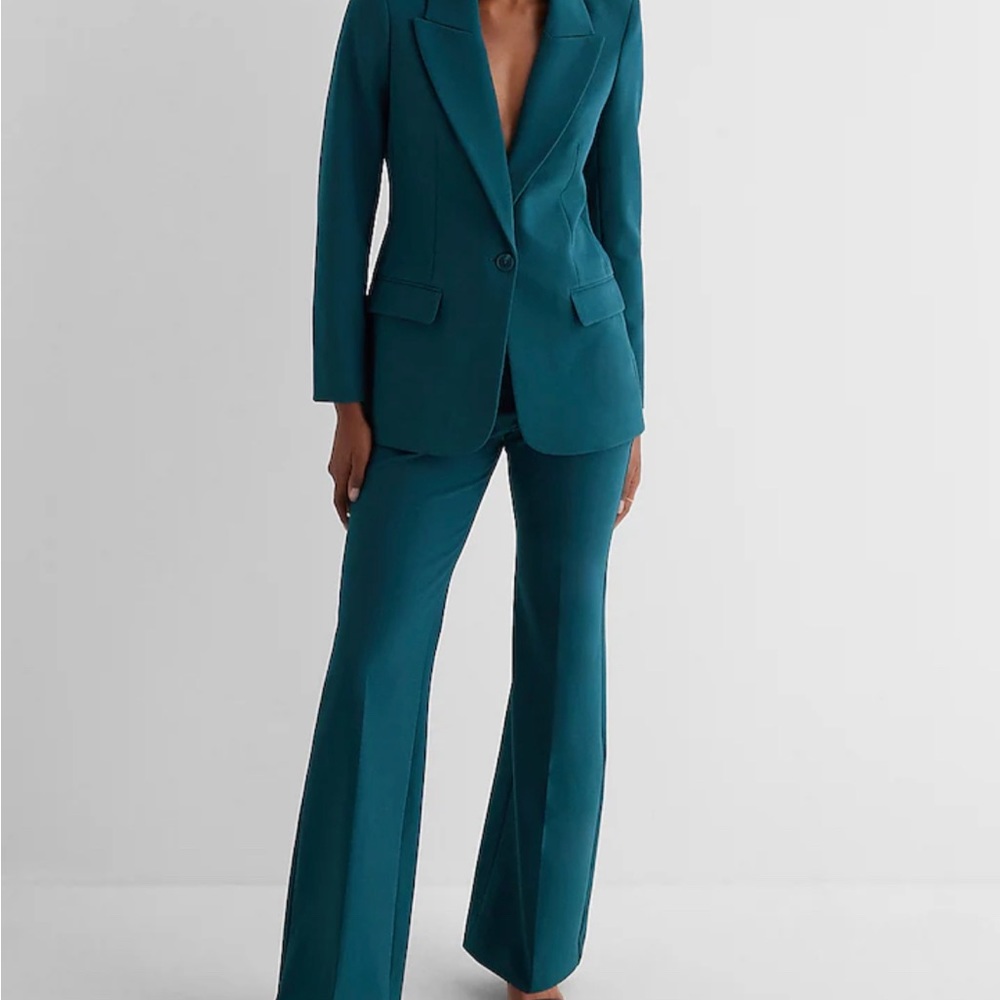 Express Emerald Green Pant Suit